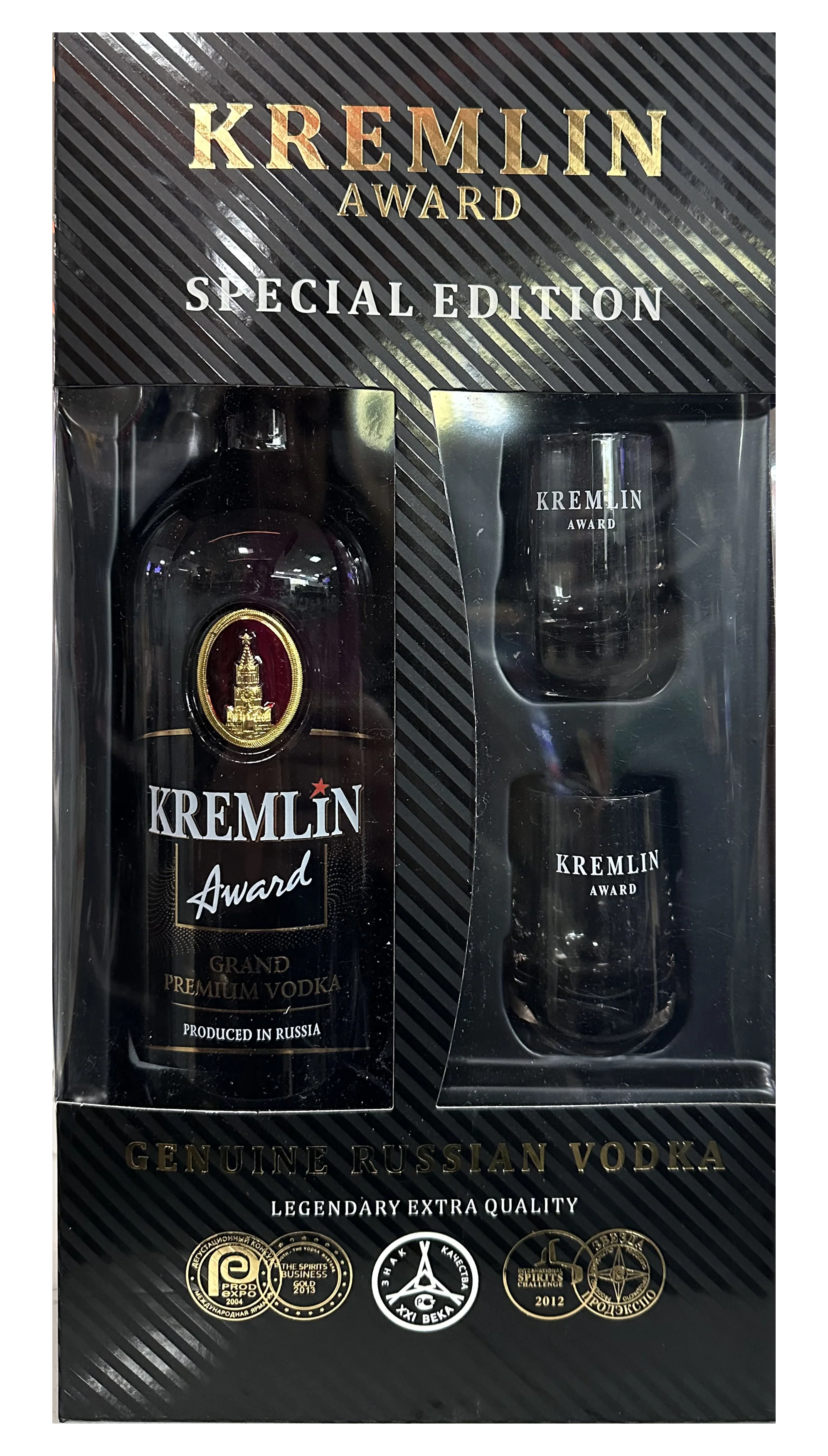 KREMLIN AWARD VODKA GRAND PREMIUM RUSSIAN 750ML - Image 2