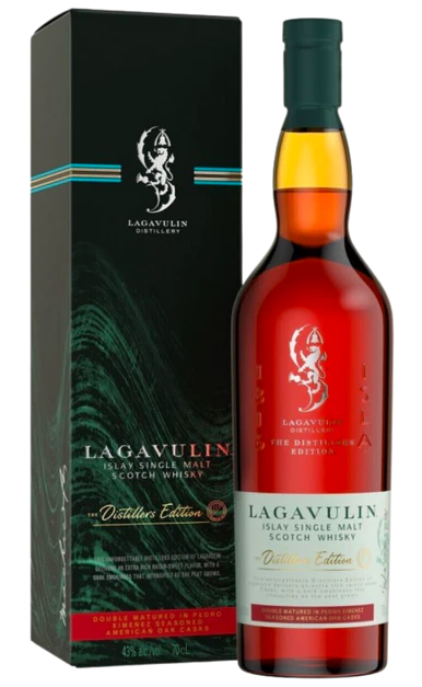 LAGAVULIN SCOTCH THE DISTILLERS EDITION DOUBLE MATURED PX CASK ISLAY 750ML