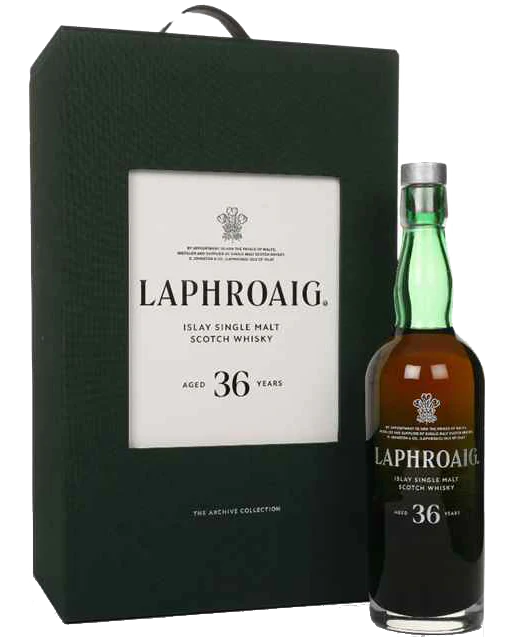 LAPHROAIG SCOTCH SINGLE MALT THE LIMITED ARCHIVE COLLECTION ISLAY 36YR 750ML