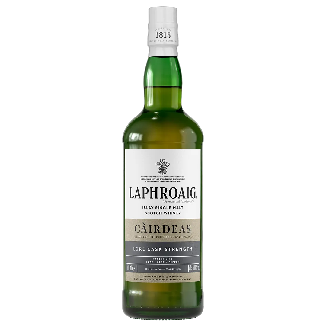 LAPHROAIG SCOTCH SINGLE MALT CAIRDEAS LORE CASK STRENGTH ISLAY 700ML