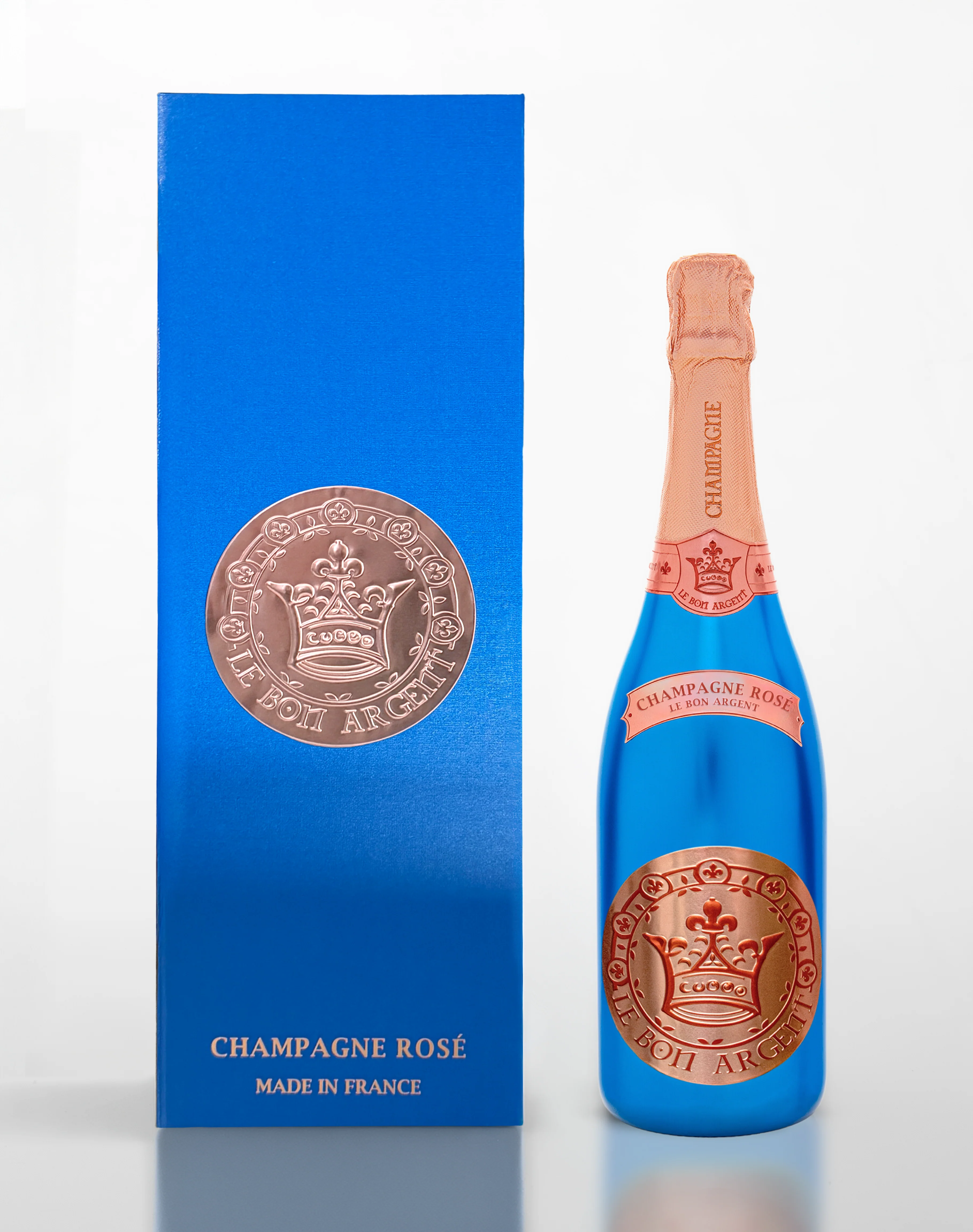 LE BON ARGENT CHAMPAGNE BRUT ROSE CUVEE 750ML
