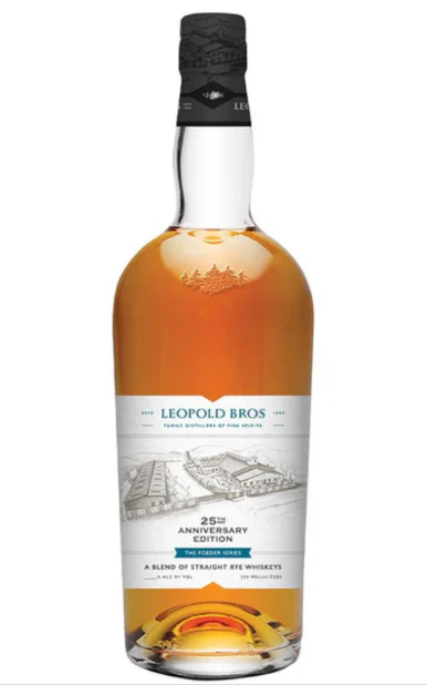 LEOPOLD BROS WHISKEY RYE 25TH ANNIVERSARY FOEDER SERIES MARYLAND 750ML