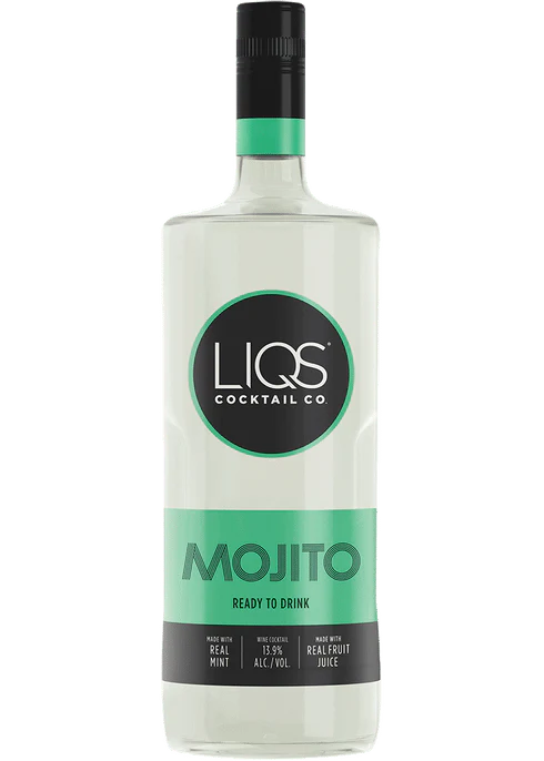 LIQS WINE BASED COCKTAIL MOJITO RTD 1.75LI