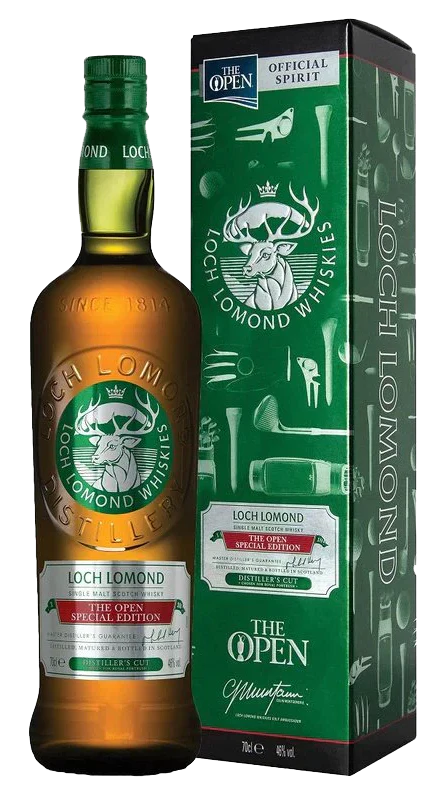 LOCH LOMOND SCOTCH SINGLE MALT THE OPEN DISTILLERS CUT 750ML