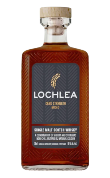 LOCHLEA SCOTCH SINGLE MALT CASK STRENGTH BATCH 2 700ML - Image 2