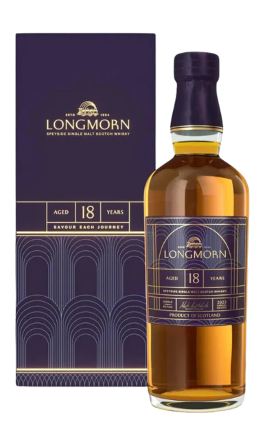 LONGMORN SCOTCH SINGLE MALT SINGLE BATCH SPEYSIDE 18YR 700ML