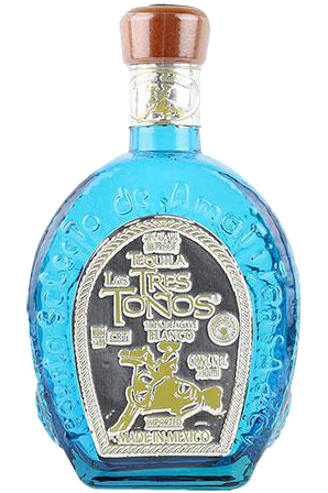 LOS TRES TONOS TEQUILA BLANCO 750 ML