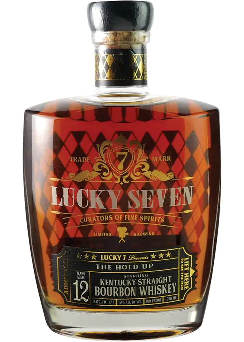 LUCKY SEVEN THE HOLD UP BOURBON KENTUCKY 9YR 750ML