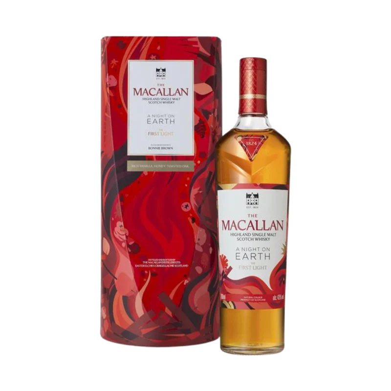 MACALLAN SCOTCH SINGLE MALT A NIGHT ON EARTH THE FIRST LIGHT HIGHLAND 750ML