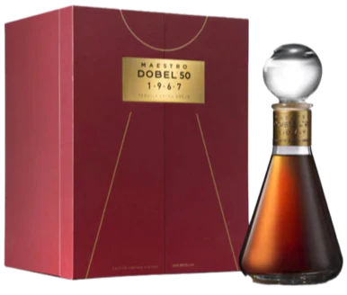 MAESTRO DOBEL 50 TEQUILA EXTRA ANEJO 1968 EDITION 750ML - Image 2