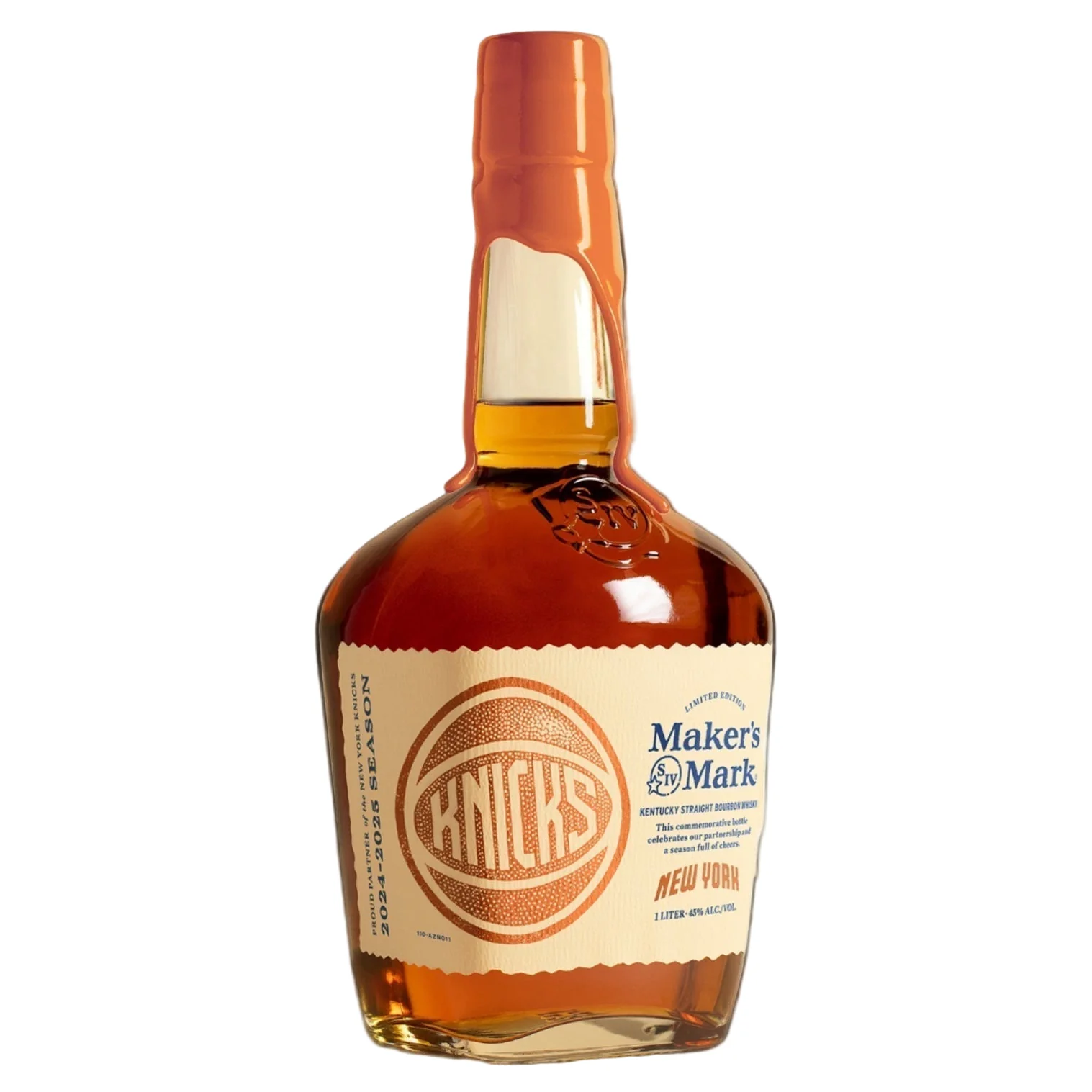 MAKERS MARK BOURBON LIMITED NEW YORK KNICKS EDITION KENTUCKY 1LI