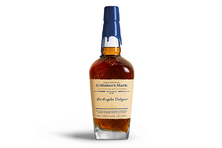 MAKERS MARK BOURBON PRIVATE SELECTED BY 2024 LOS ANGELES DODGERS KENTUCKY 750ML - Image 2