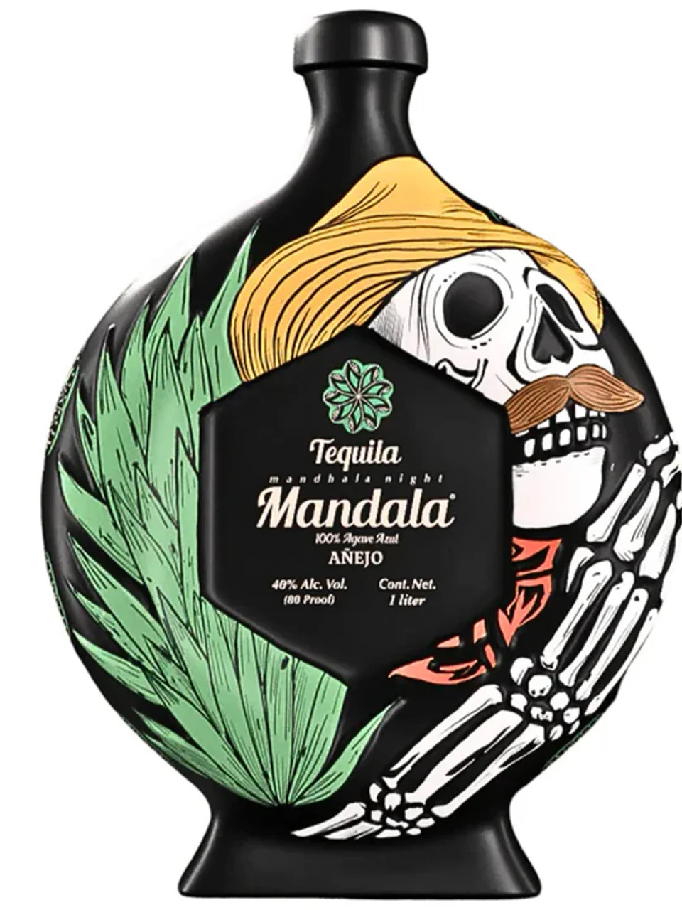MANDALA TEQUILA ANEJO LIMITED 2025 DIA DE LOS MUERTOS EDITION 1LI - Image 3