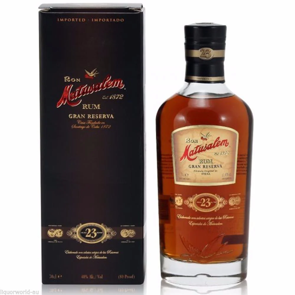 MATUSALEM RUM GRAN RESERVA DOMINICAN 23YR 750ML