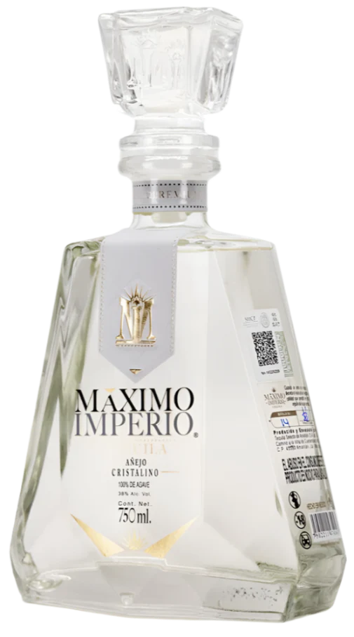 MAXIMO IMPERIO TEQUILA ANEJO CRISTALINO 750ML