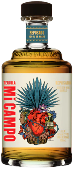 MI CAMPO TEQUILA REPOSADO RESTED IN WINE BARRELS 750ML