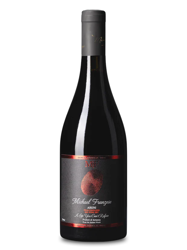 MICHAEL FRANZESE ARENI RED DRY NON ALCOHOLIC WINE ARMENIA 750ML