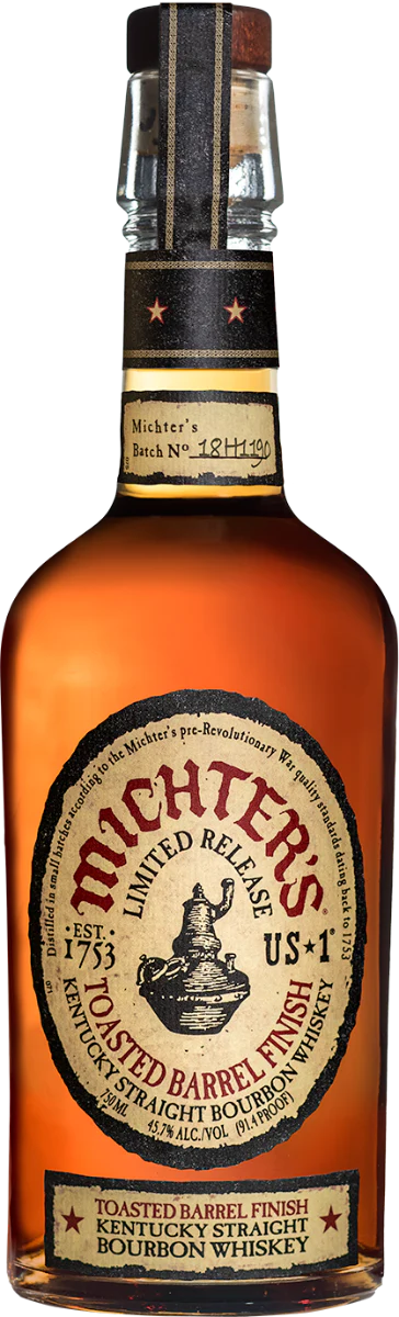 MICHTERS BOURBON TOASTED BARREL FINISH LIMITED RELEASE KENTUCKY 750ML