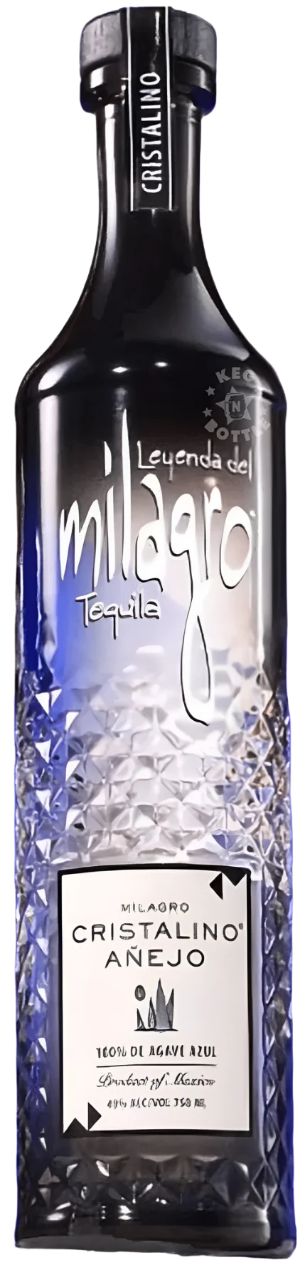 MILAGRO TEQUILA ANEJO CRISTALINO 750ML