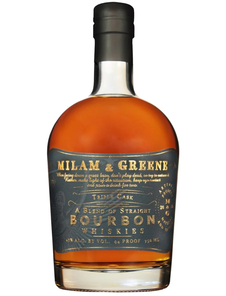 MILAM & GREENE BOURBON TRIPLE CASK TEXAS 750ML