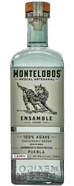 MONTELOBOS MEZCAL ARTESENAL PECHUGA OAXACA MEXICO 750ML