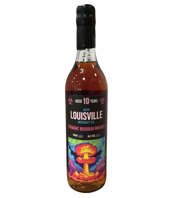 NEW LOUISVILLE BOURBON STRAIGHT KY CUSTARD BARREL KENTUCKY 10YR 750ML