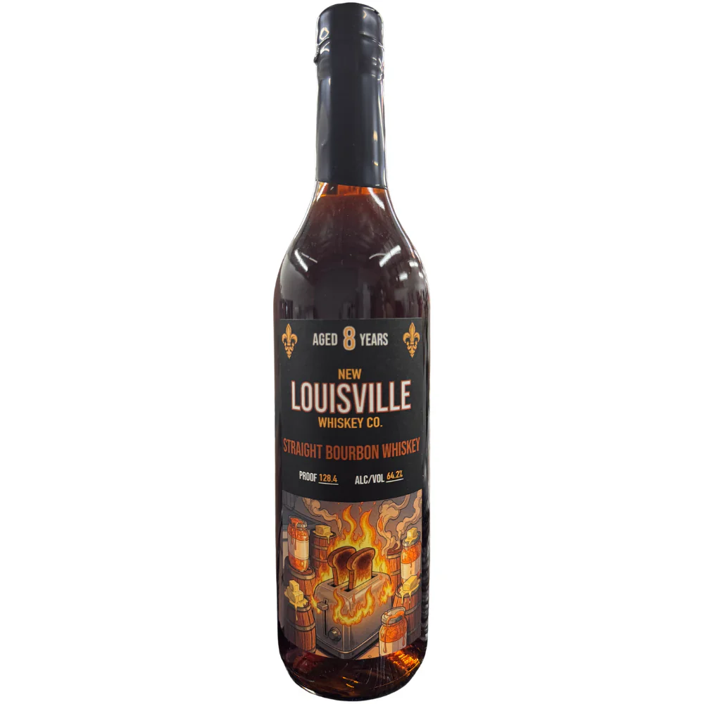 NEW LOUISVILLE BOURBON STRAIGHT WEST COAST TOAST KENTUCKY 8YR 750ML