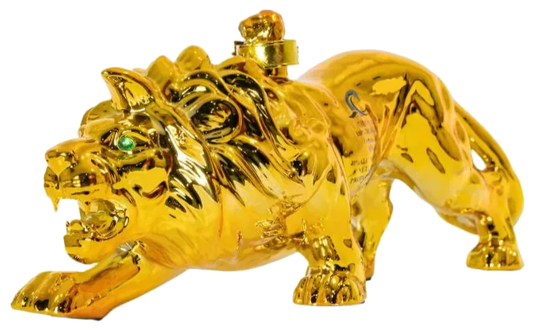 OCEANO AZUL GOLDEN LION TEQUILA ANEJO 1.75LI
