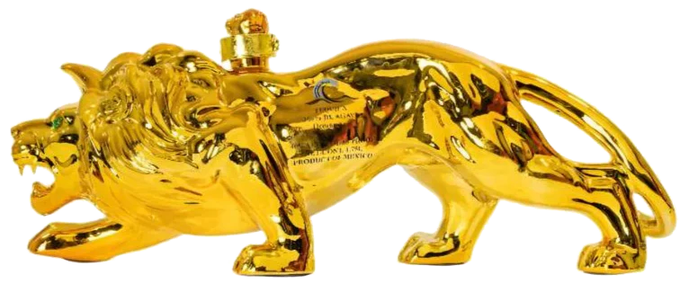 OCEANO AZUL GOLDEN LION TEQUILA ANEJO 1.75LI - Image 3