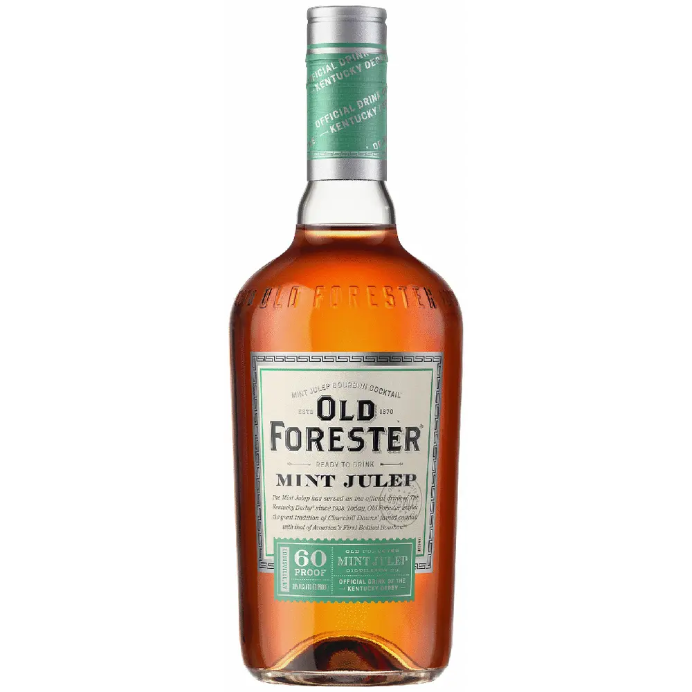 OLD FORESTER BOURBON READY TO DRINK MINT JULEP KENTUCKY 1LI