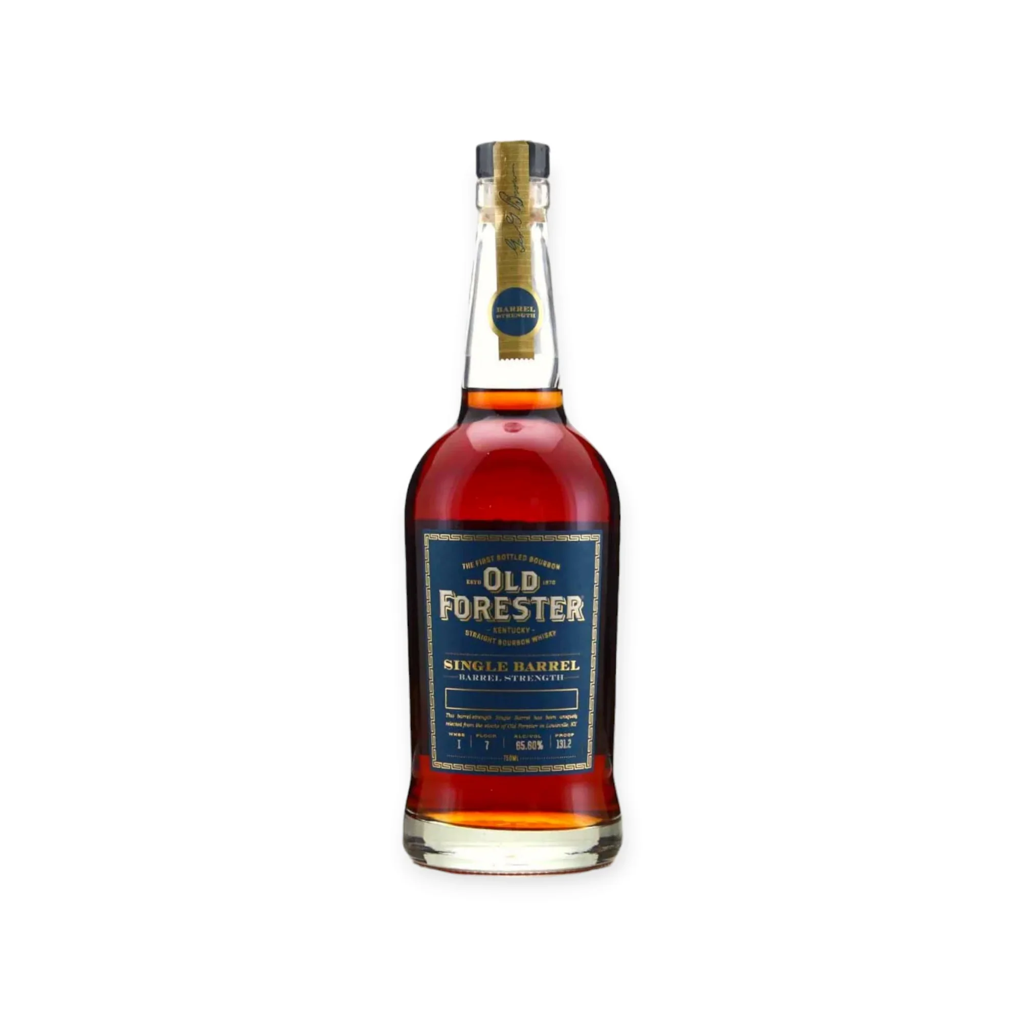 OLD FORESTER BOURBON SINGLE BARREL BARREL STRENGTH KENTUCKY 750ML