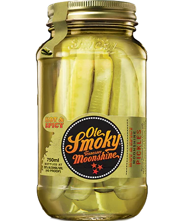 OLE SMOKY MOONSHINE HOT & SPICY PICKLES TENNESSEE 750ML