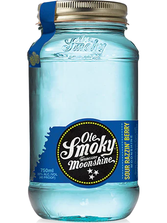 OLE SMOKY MOONSHINE SOUR RAZZIN BERRY 750ML