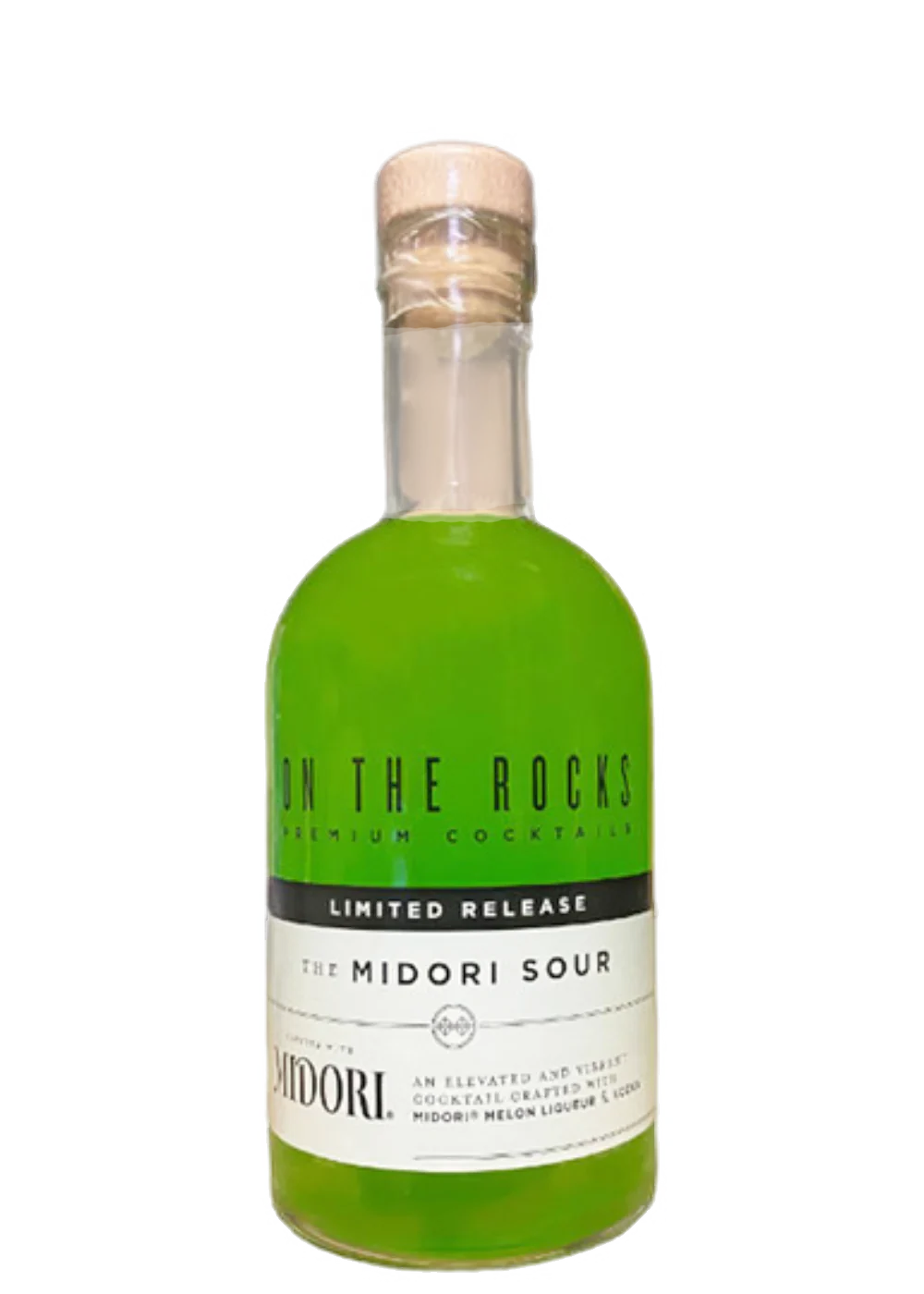 OTR ON THE ROCKS COCKTAIL MIDORI SOUR 375ML