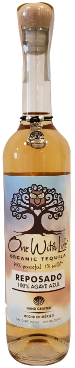 ONE WITH LIFE TEQUILA REPOSADO 750ML