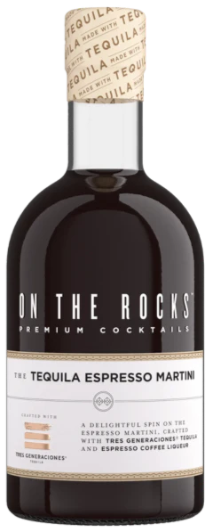 OTR ON THE ROCKS COCKTAIL ESPRESSO MARTINI WITH TRES GENERACIONES TEQUILA 375ML