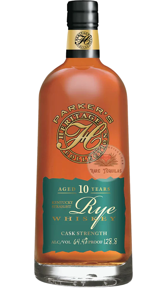 PARKERS HERITAGE COLLECTION WHISKEY RYE STRAIGHT CASK STRENGTH KENTUCKY 10YR 750ML