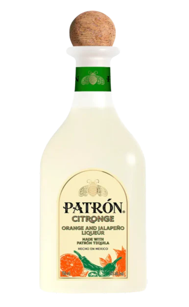 PATRON LIQUEUR CITRONGE ORANGE AND JALAPENO 750ML