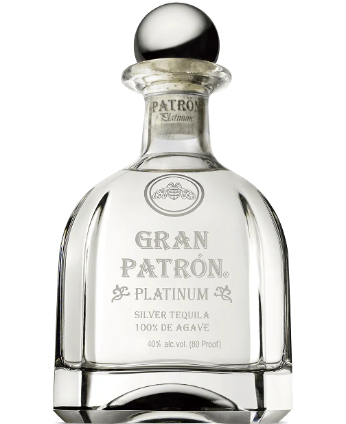 PATRON TEQUILA GRAN PLATINUM 375ML