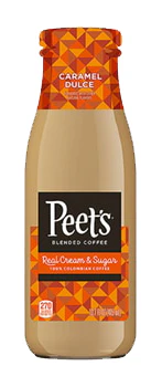 PEETS ICE COFFEE CARAMEL DULCE 13.7OZ BOT