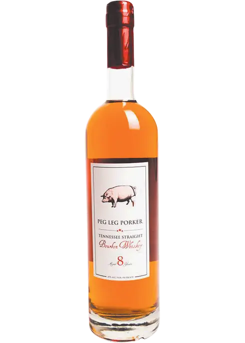 PEG LEG PORKER BOURBON STRAIGHT TENNESSEE 8YR 750ML