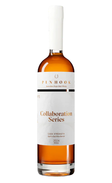PINHOOK BOURBON COLLABORATION SERIES EDITION #3 CASK STRENGTH AGED IN RED WINE BARREL 2024 KENTUCKY 750ML