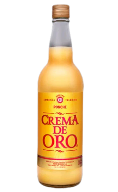PONCHE CREMA DE ORO LIQUEUR DOMINICAN REPUBLIC 750ML