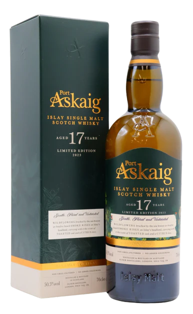 PORT ASKAIG SCOTCH SINGLE MALT ISLAY LIMITED 2023 EDITION 17YR 750ML