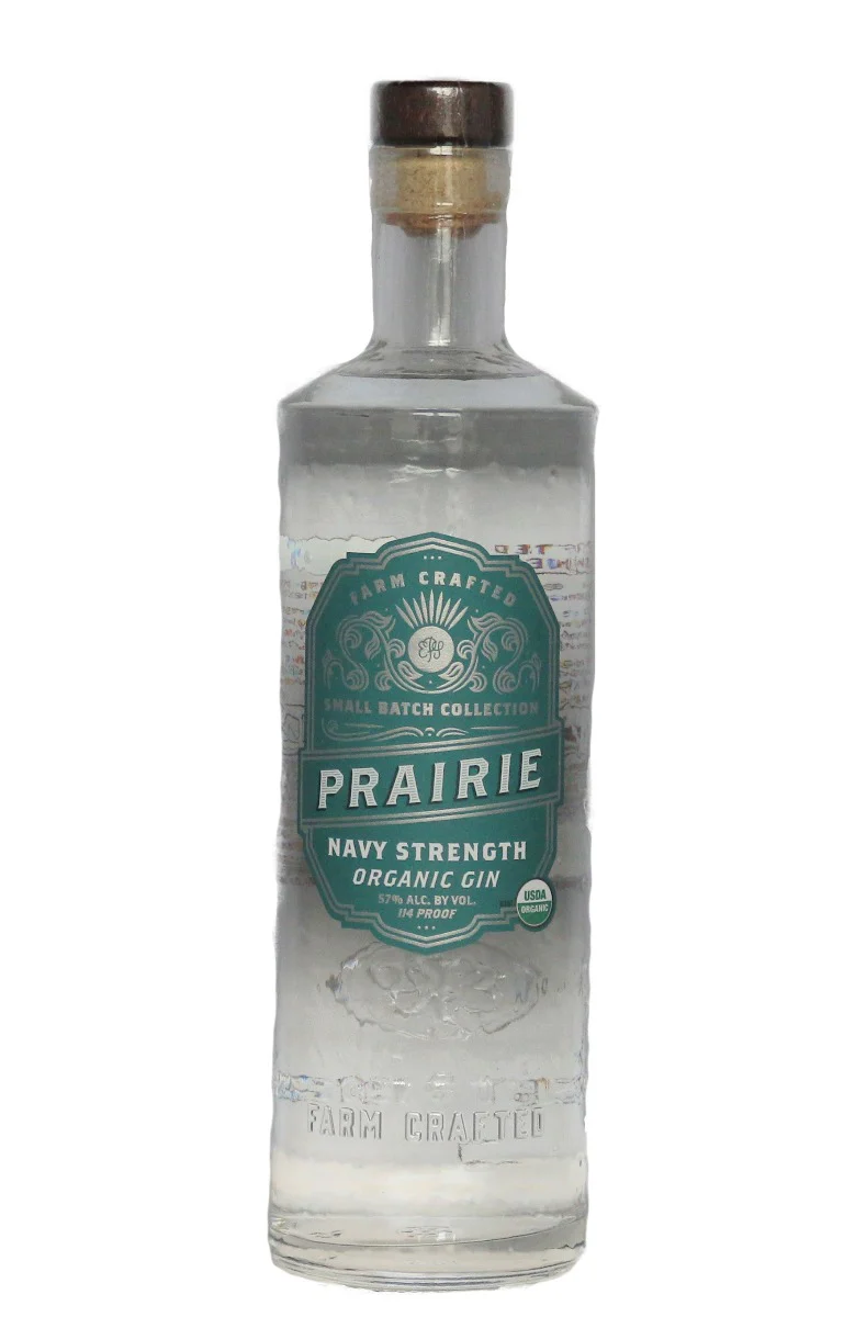 PRAIRIE GIN NAVY STRENGTH ORGANIC MINNESOTA 750ML