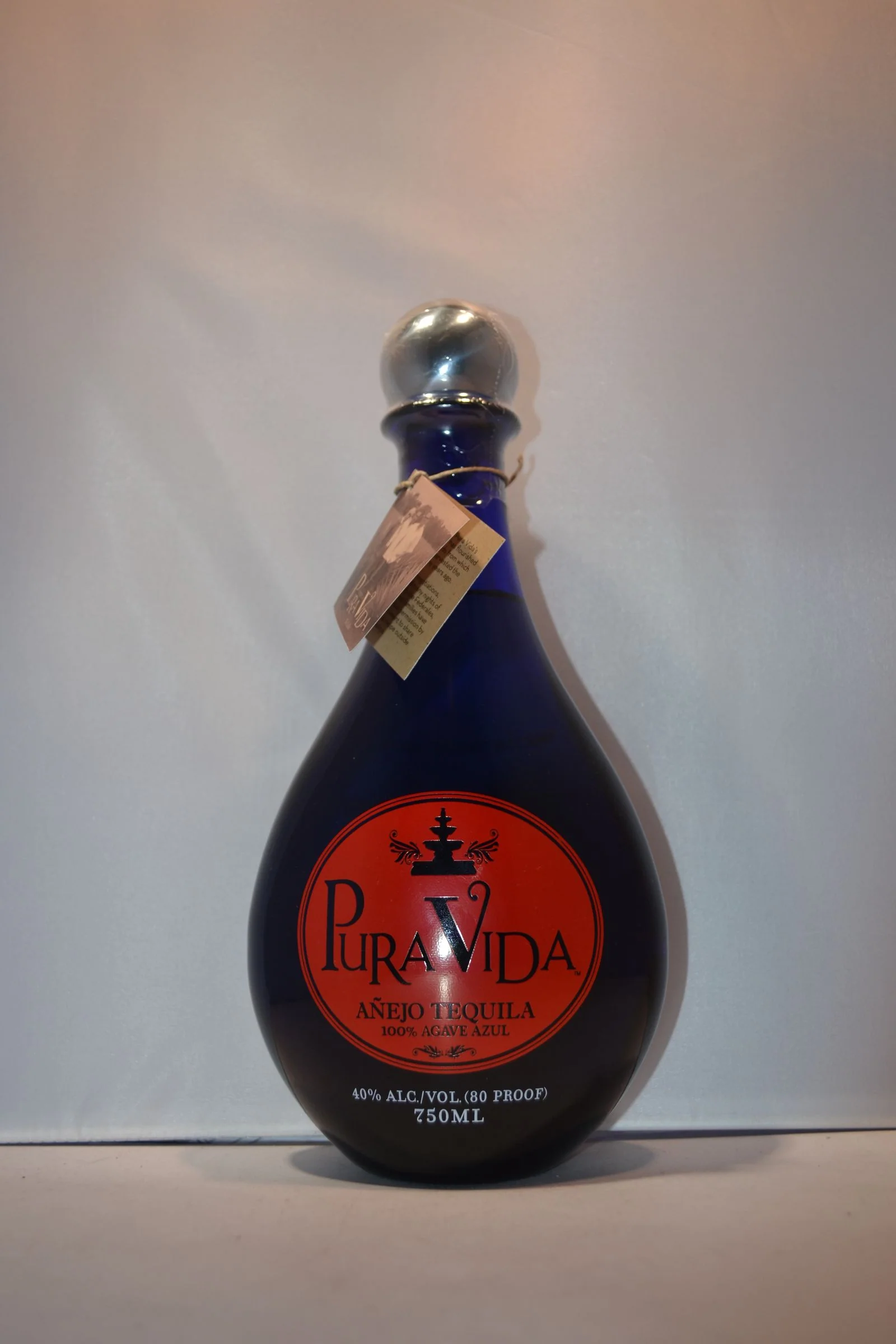 PURA VIDA TEQUILA ANEJO 750ML