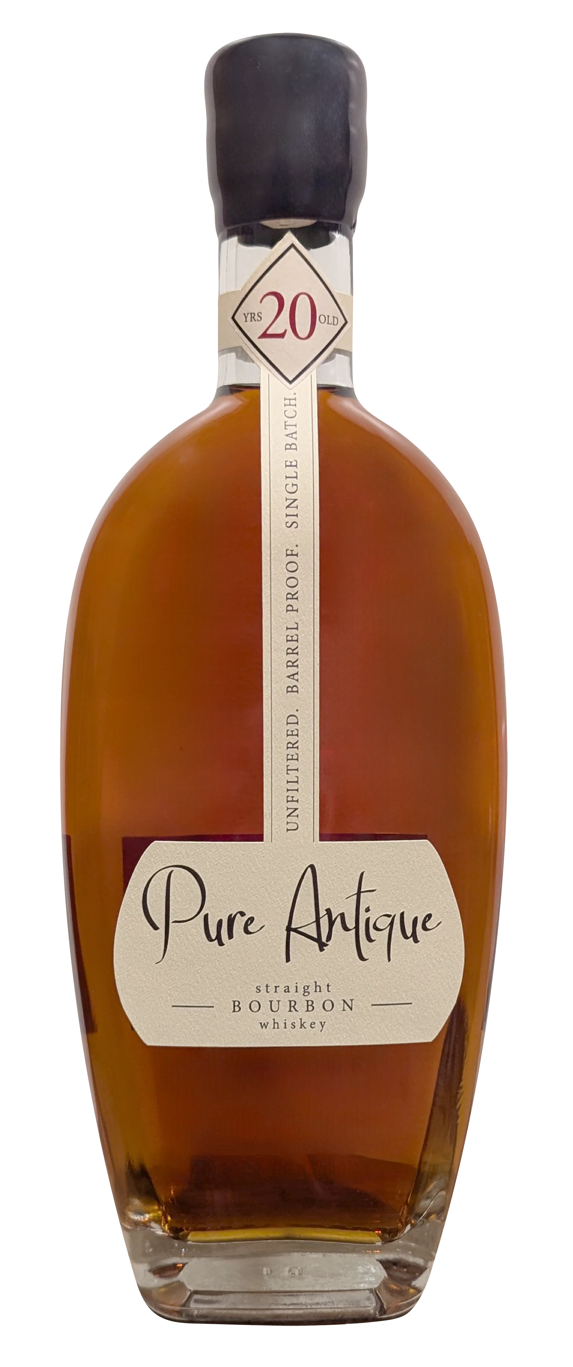 PURE ANTIQUE BOURBON STRAIGHT SINGLE BATCH UNFILTERED BARREL PROOF KENTUCKY 20YR 750ML
