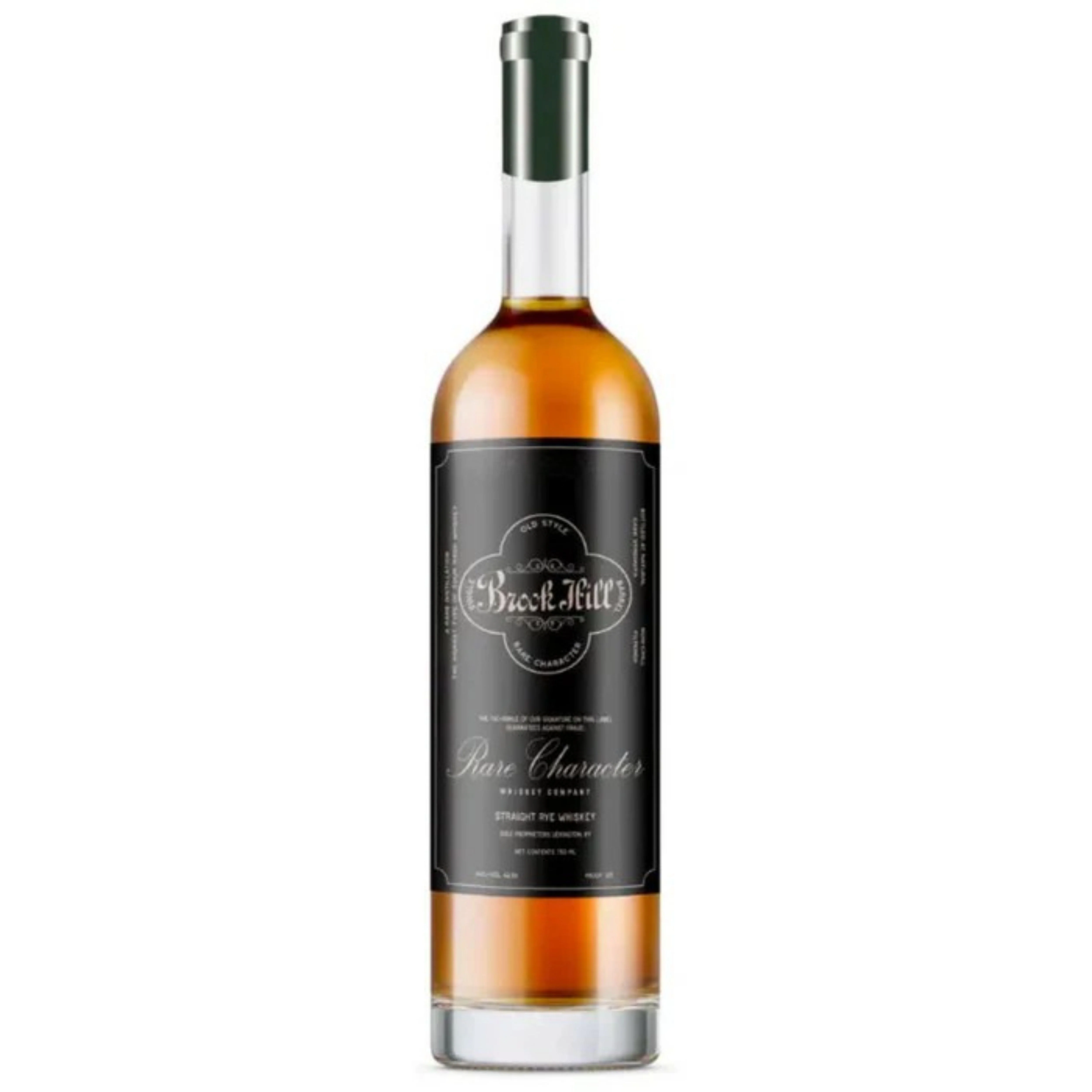RARE CHARACTER BROOK HILL WHISKEY RYE STRAIGHT KENTUCKY 6YR 750ML
