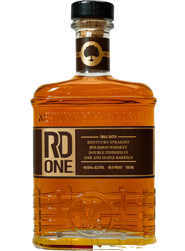 RD ONE BOURBON STRAIGHT DOUBLE FINISHED IN OAK AND MAPLE BARRELS KENTUCKY 750ML