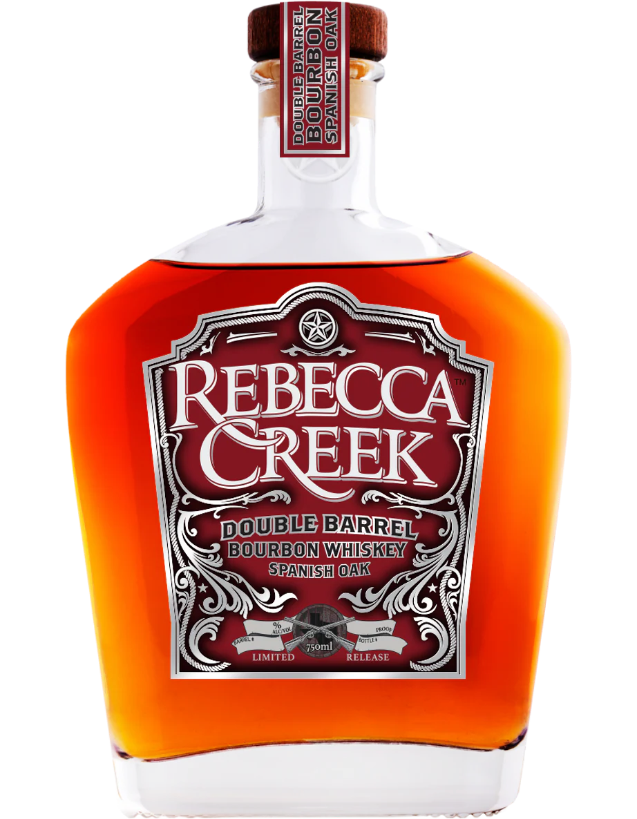 REBECCA CREEK DOUBLE BARREL BOURBON WHISKEY SPANISH OAK TEXAS 125.3PF 750ML